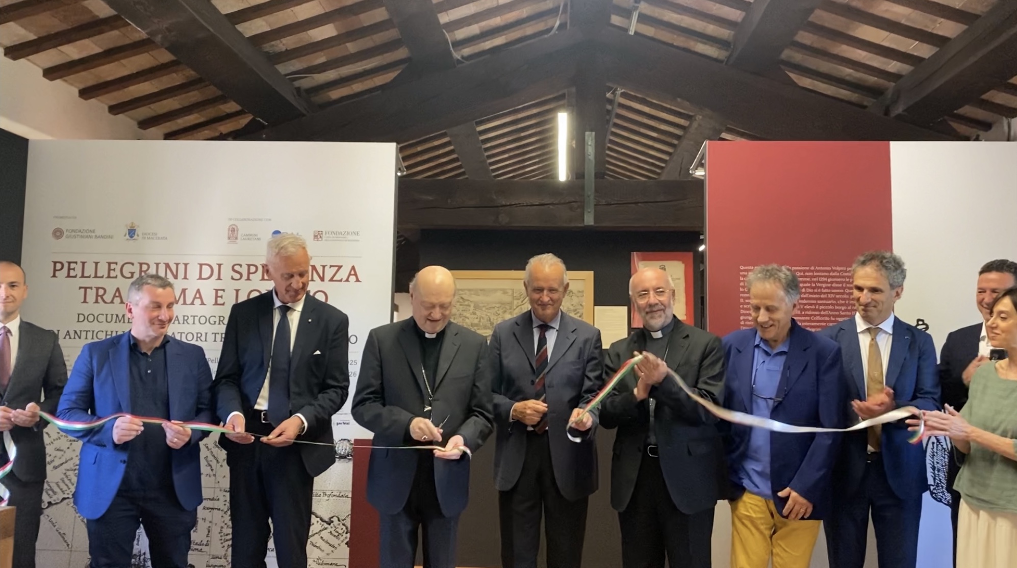 “Pellegrini di speranza tra Roma e Loreto: documenti, cartografia e oggetti di antichi viaggiatori tra XVI e XIX secolo” “Pellegrini di speranza tra Roma e Loreto: documenti, cartografia e oggetti di antichi viaggiatori tra XVI e XIX secolo”
